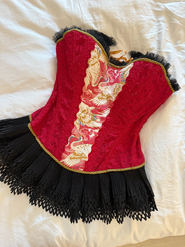 Sky Dancers of the Crimson Moon - the Cleonise Corset