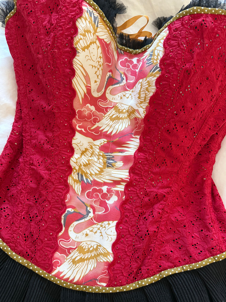 Sky Dancers of the Crimson Moon - the Cleonise Corset