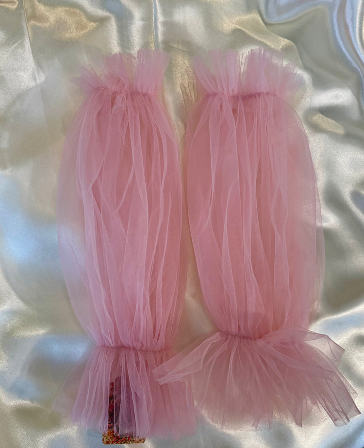 Tulle sleeves