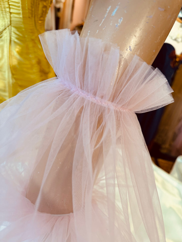 Tulle sleeves