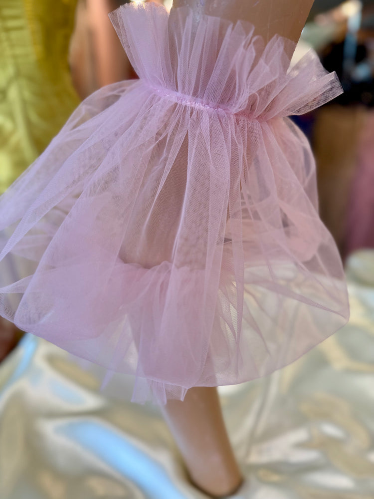 Tulle sleeves