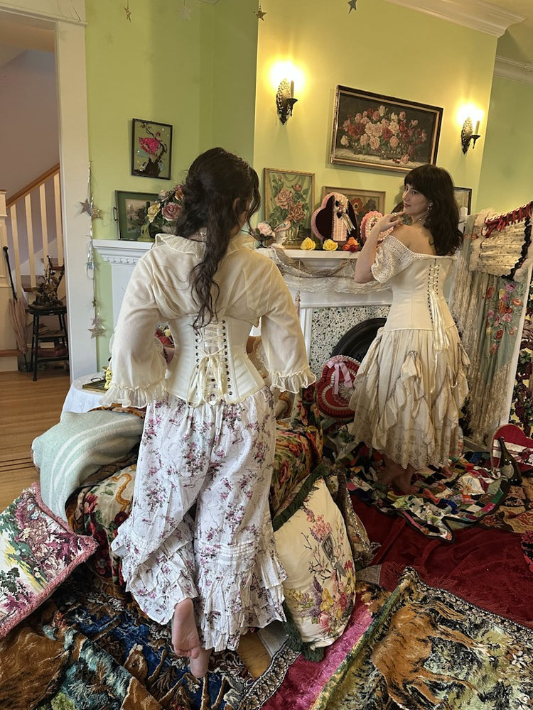 Paper Lace: Rosebuds and Ruffles Bloomers