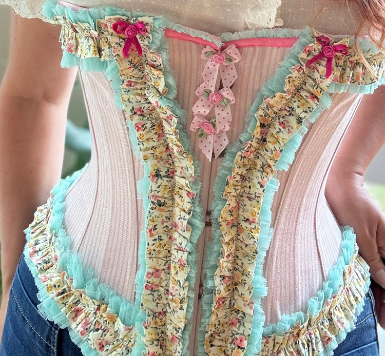 Candystripe Daydream - Adora Corset