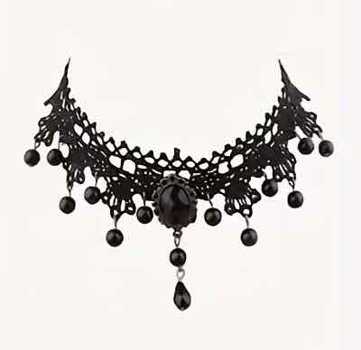 Lace Necklace Collection: Black Lace