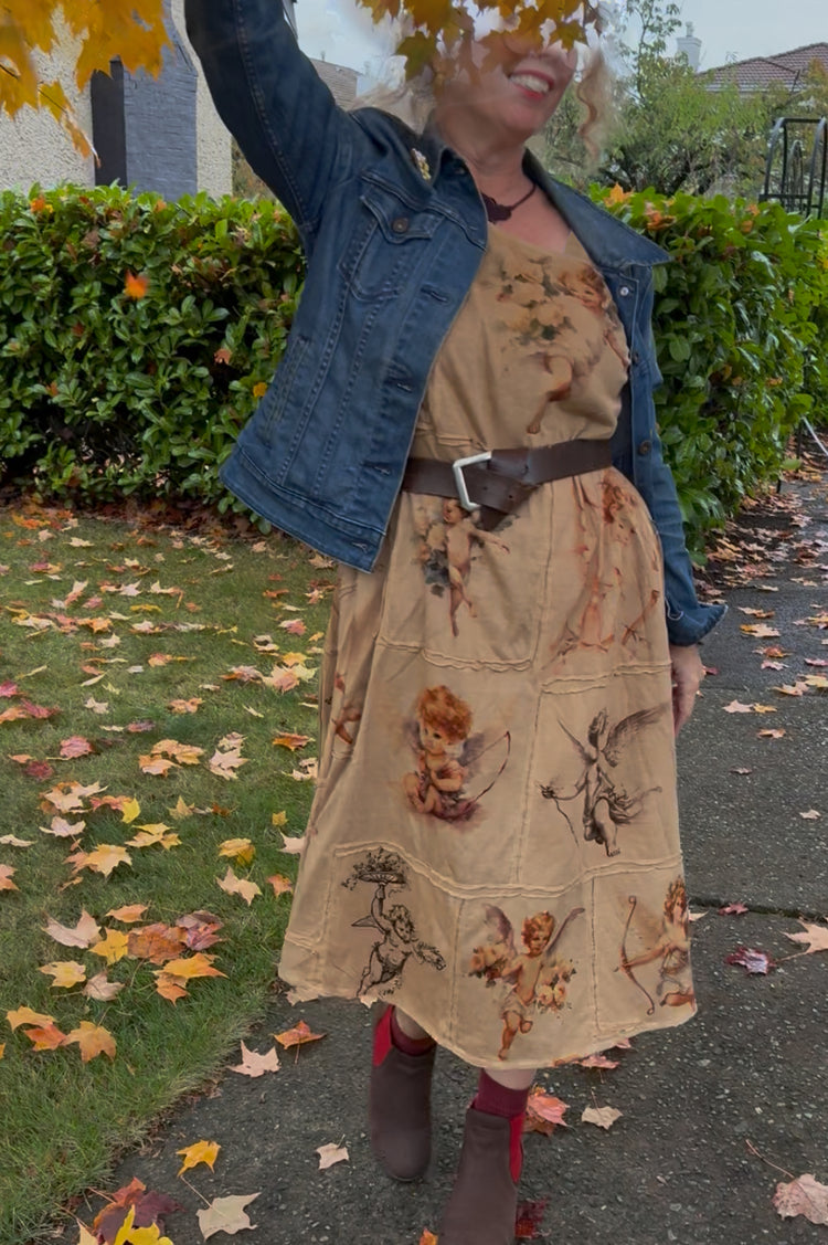 Paper Lace Angel Dress