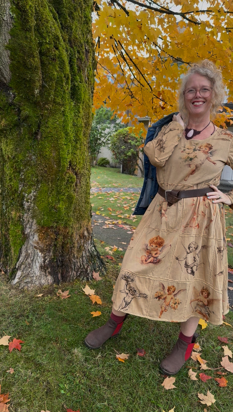 Paper Lace Angel Dress