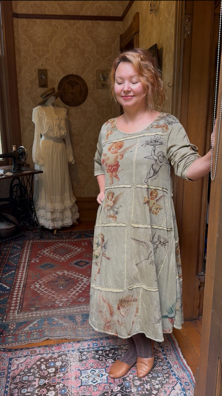 Paper Lace Angel Dress