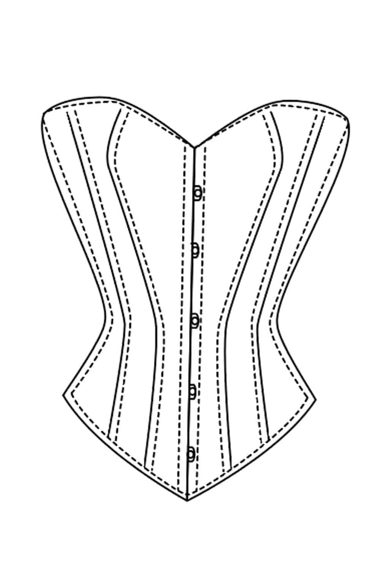 Rosewood Ribbons - Juliet Corset