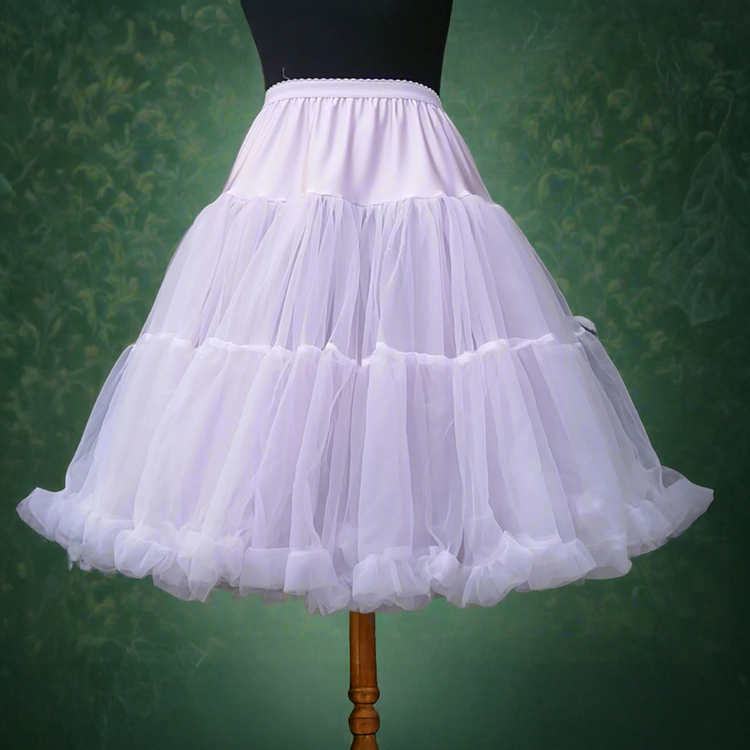 Petticoat Crinoline Skirt: Purple Haze / M / L