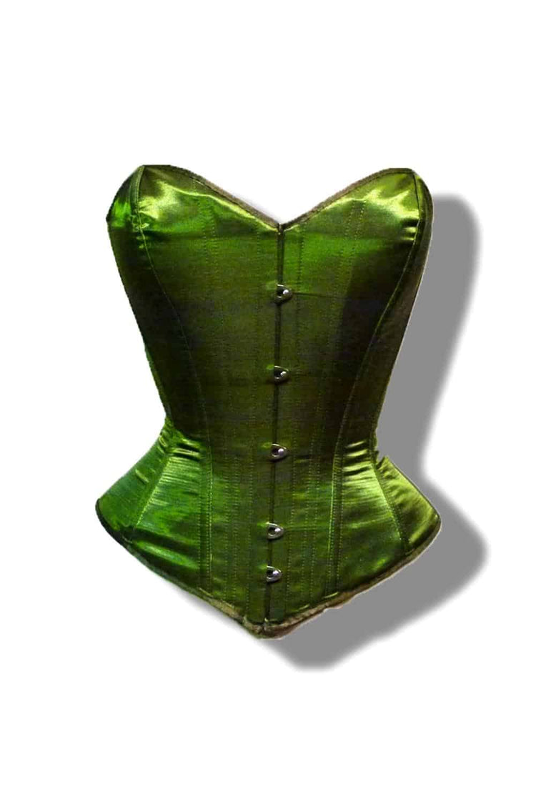 Juliet Corset - Jade Satin