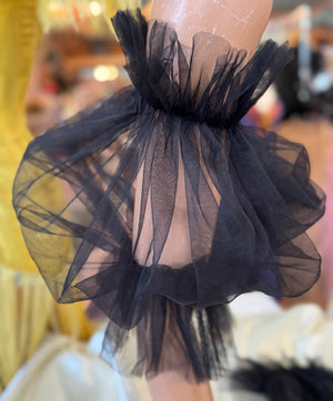 Tulle sleeves