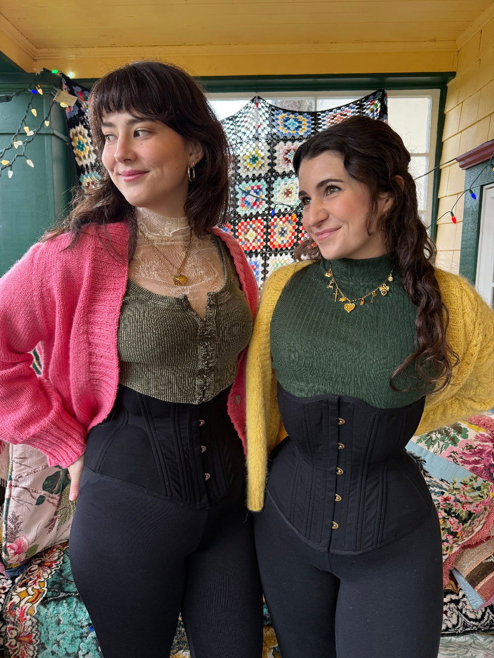 2 girls in zoyas