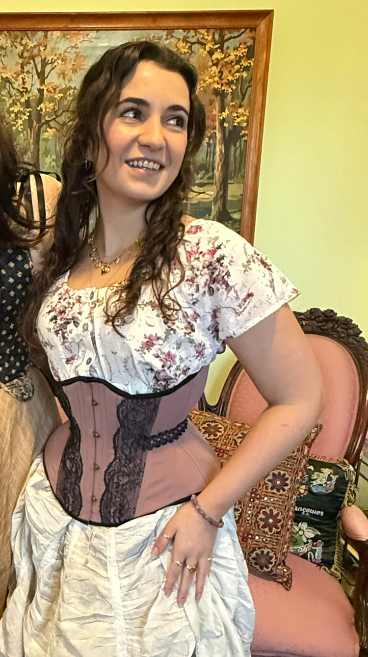 Zoya Corset - Nutmeg