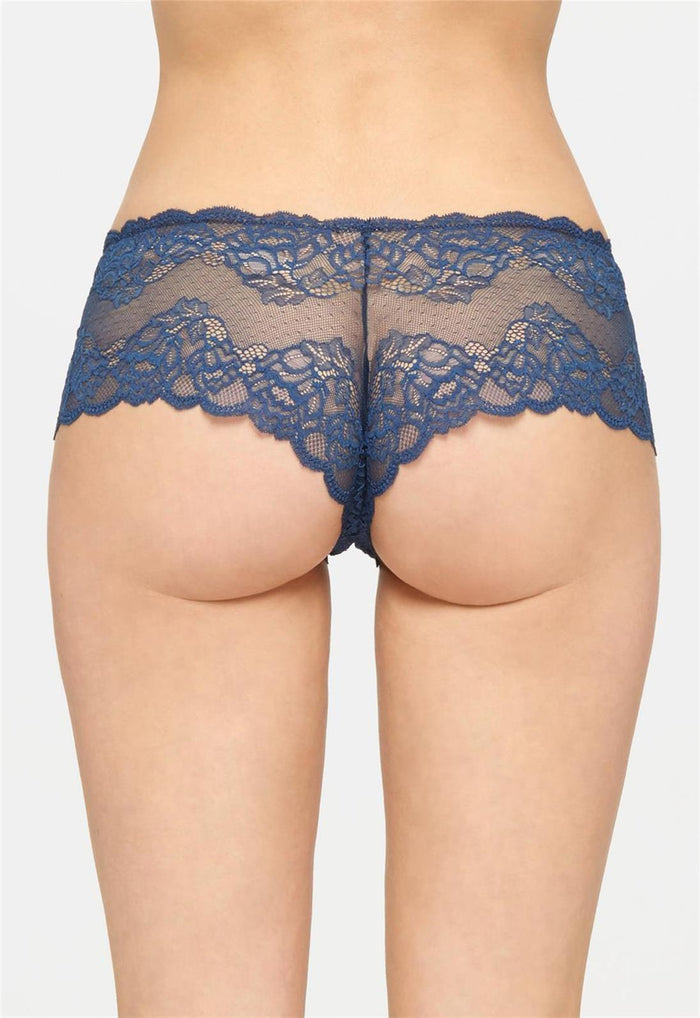Lace Cheeky Panty - Midnight
