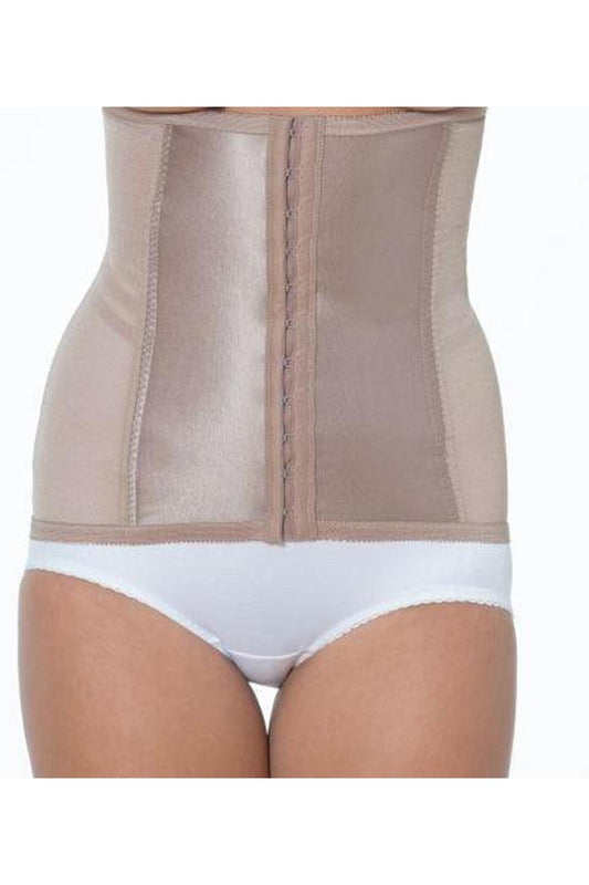 Light-boned Powermesh Waist Cincher - Mocha