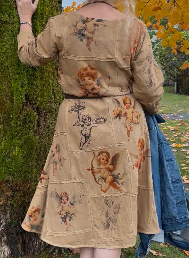 Paper Lace Angel Dress