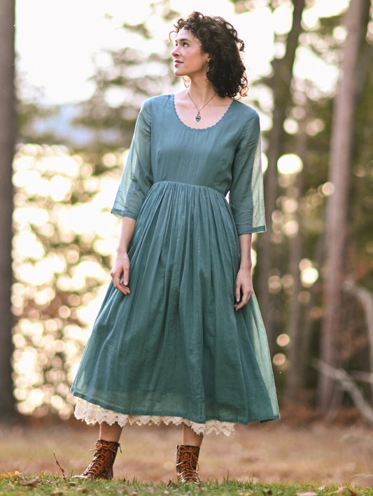 Bronte Dress - soft teal