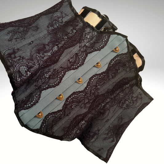 Clara Corset – Mint Noir