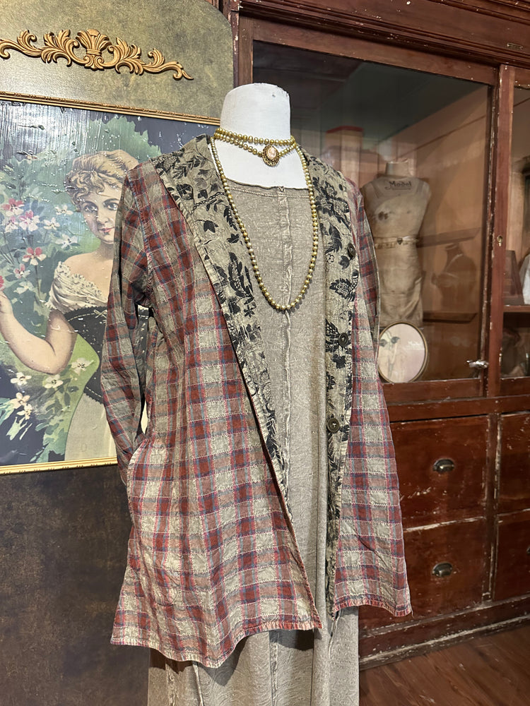 Paper Lace Reversible Jacket — Two Stories in One