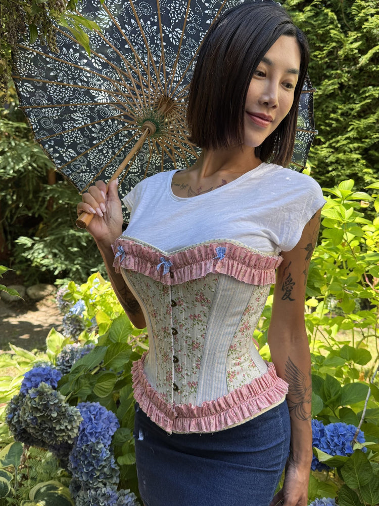 Primrose and Pinstripes - Adora Corset