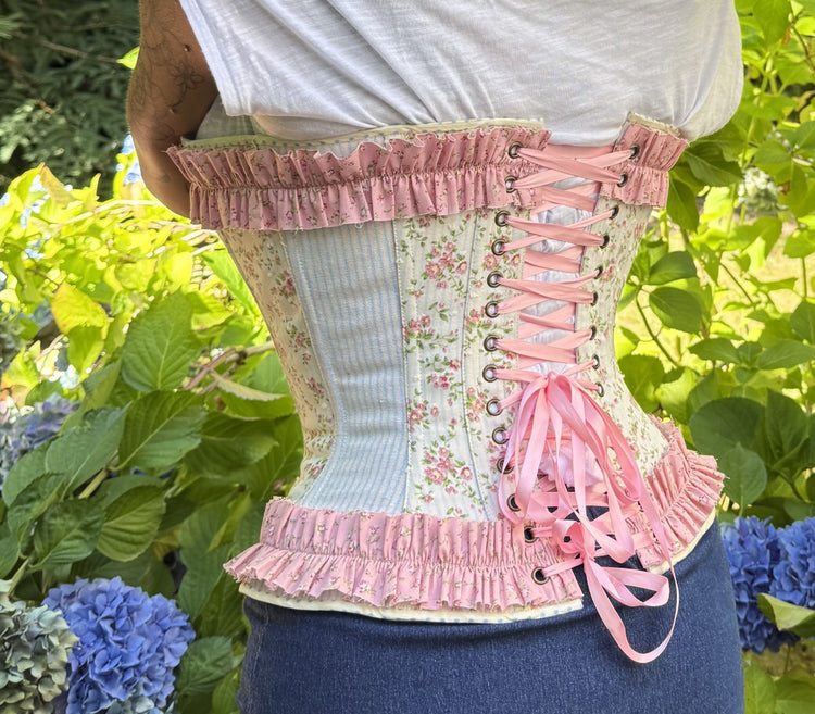 Primrose and Pinstripes - Adora Corset