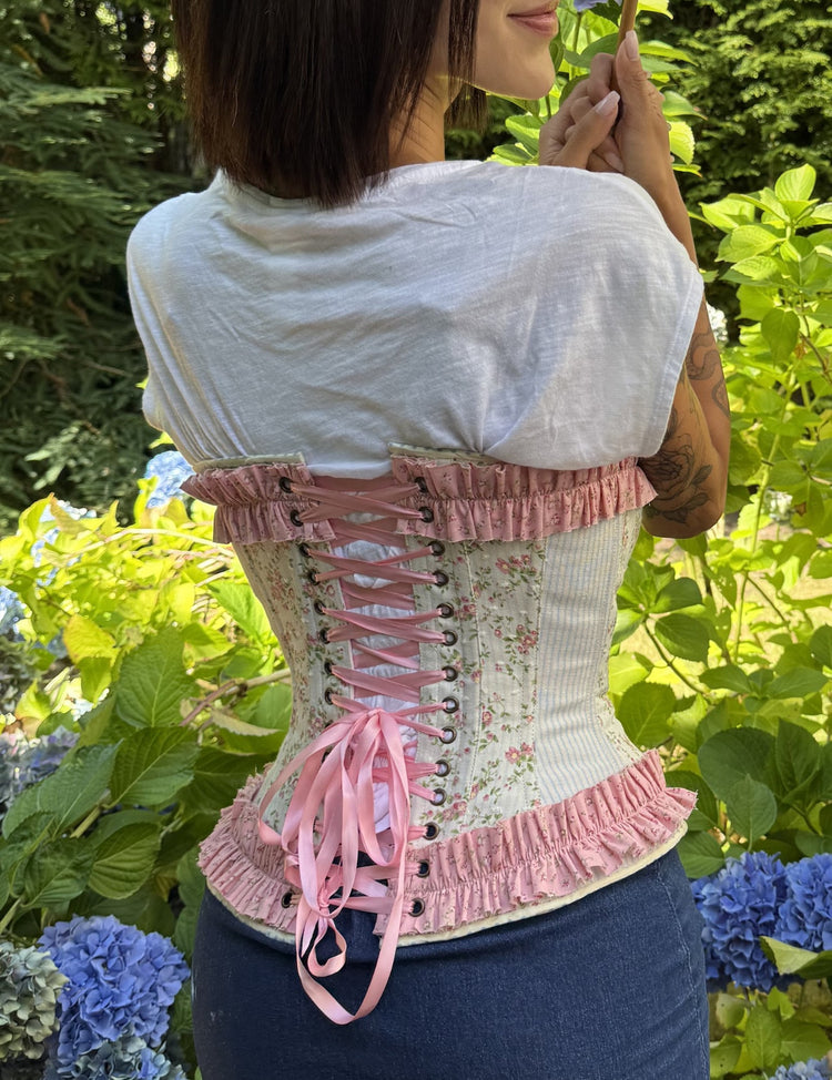 Primrose and Pinstripes - Adora Corset