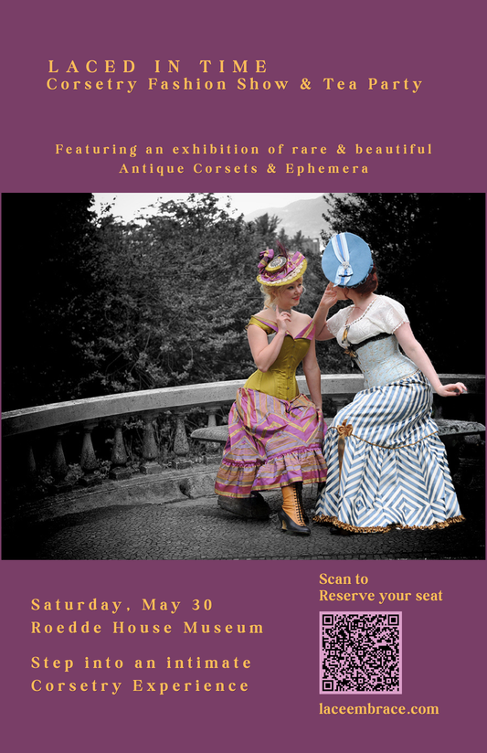 Lace in Time fashion show  may 30 2026