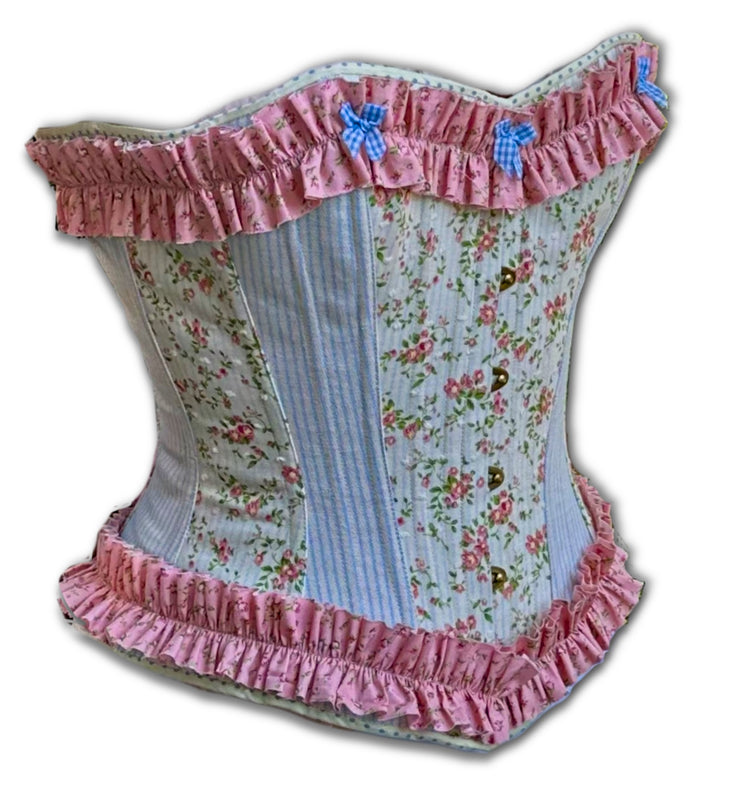 Primrose and Pinstripes - Adora Corset
