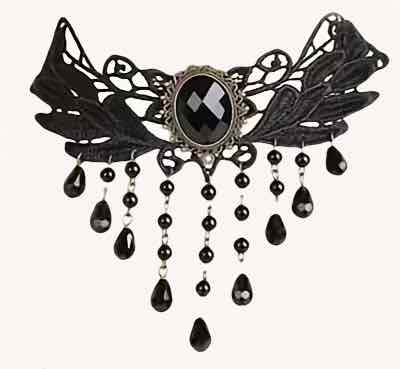 Lace Necklace Collection: Black Lace