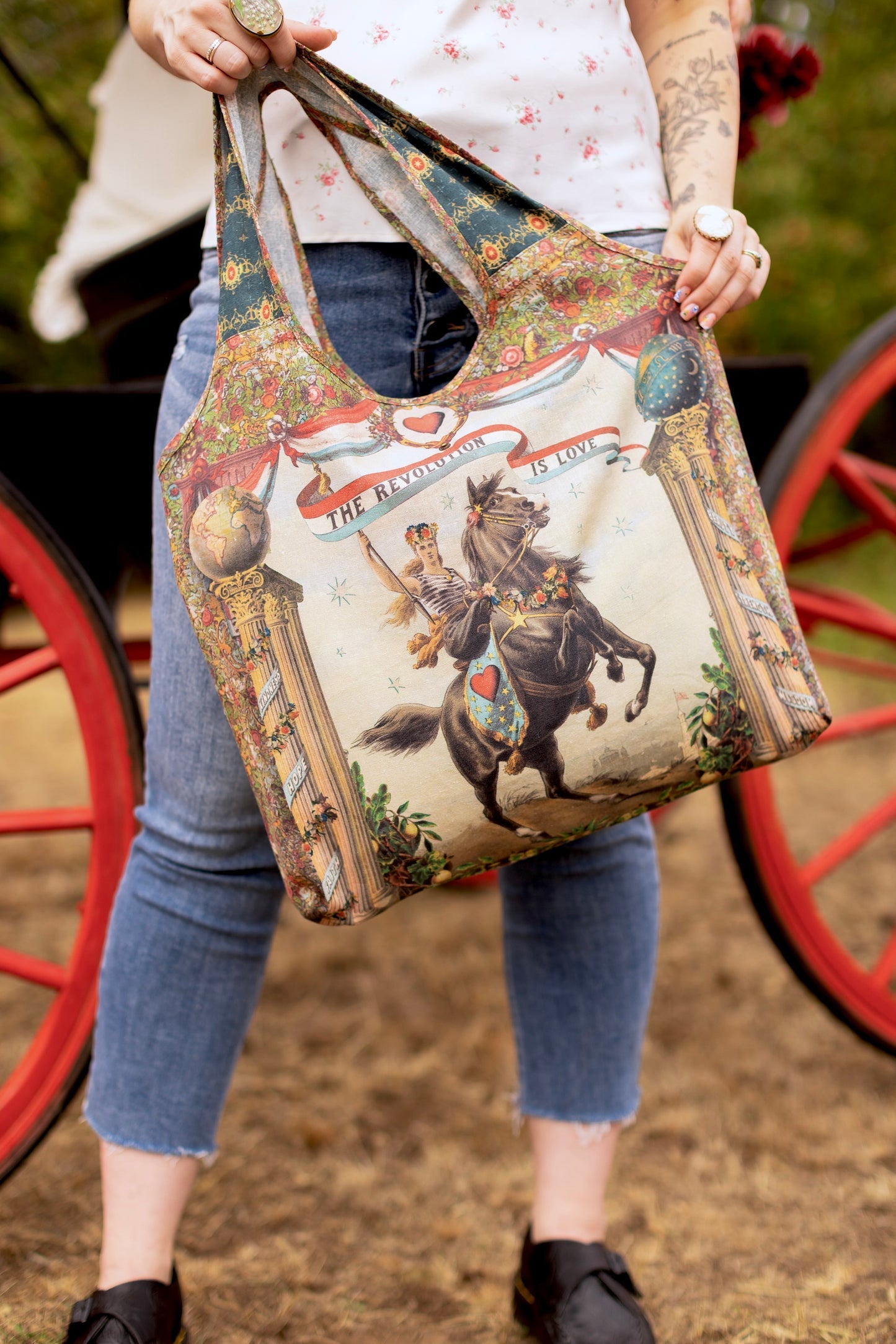 Love Revolution Tote Bag - by Market of Stars