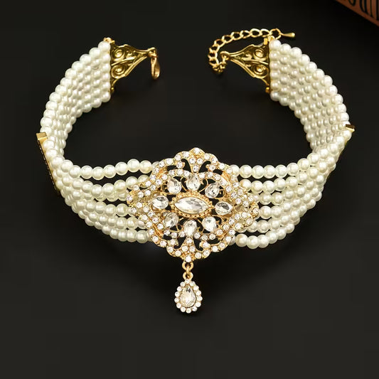 Madame de Pompadour Jewelry Collection - Necklace, Earrings, Rings and Bracelets