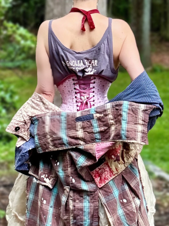 Clara Corset - Rose Ribbon