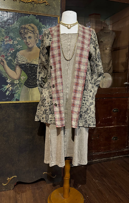 Paper Lace Reversible Jacket — Two Stories in One