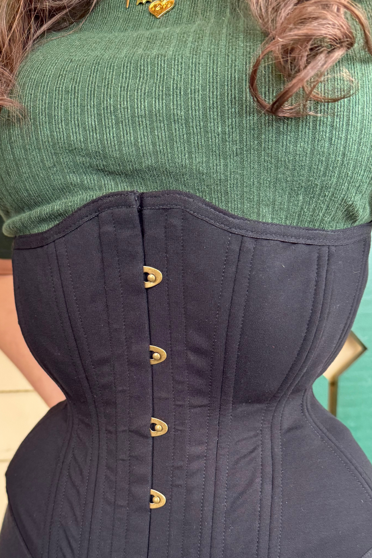 Petite Zoya Corset - Black