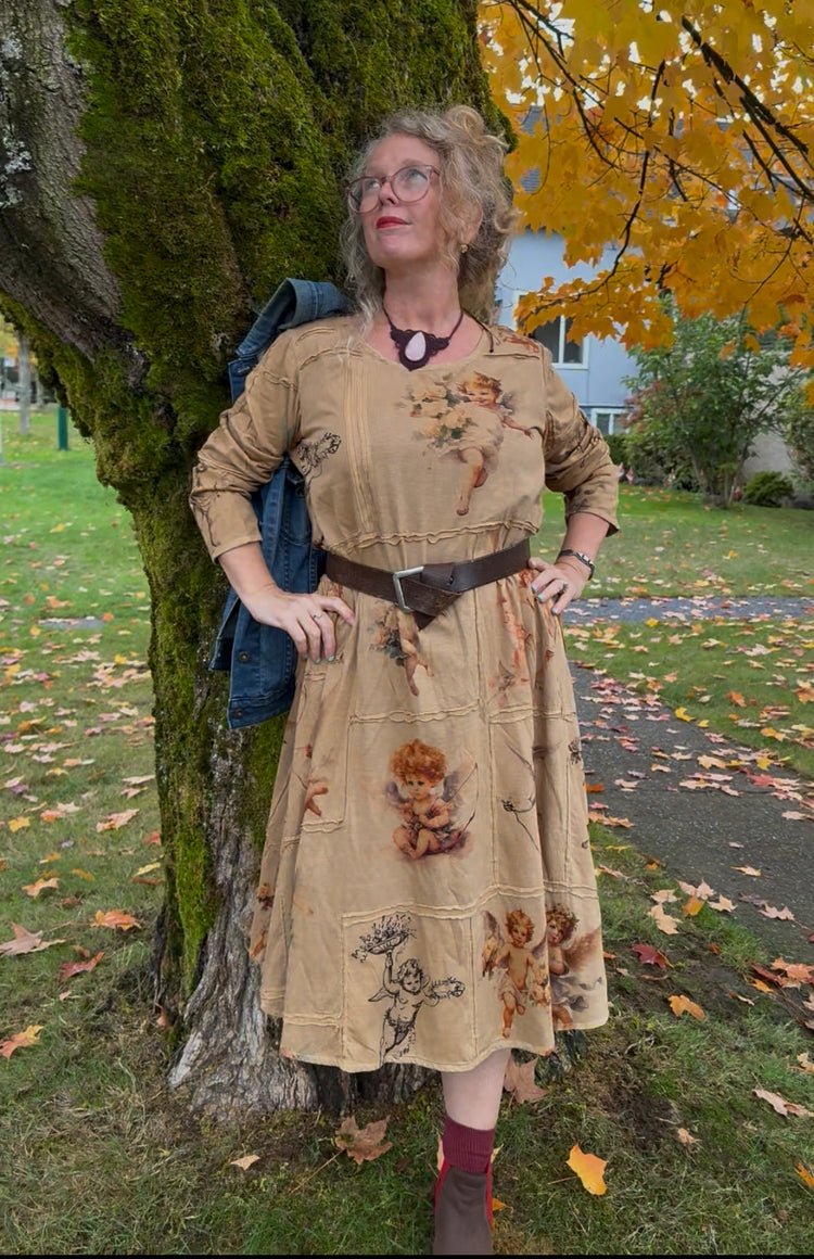 Paper Lace Angel Dress