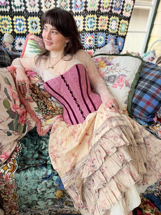 Paper Lace: Antique Roses and Ruffles Petticoat