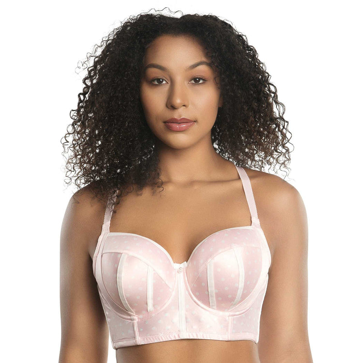 PICTURE1_Charlotte_UnderwirePaddedLonglineBra6977_PetalPinkDot