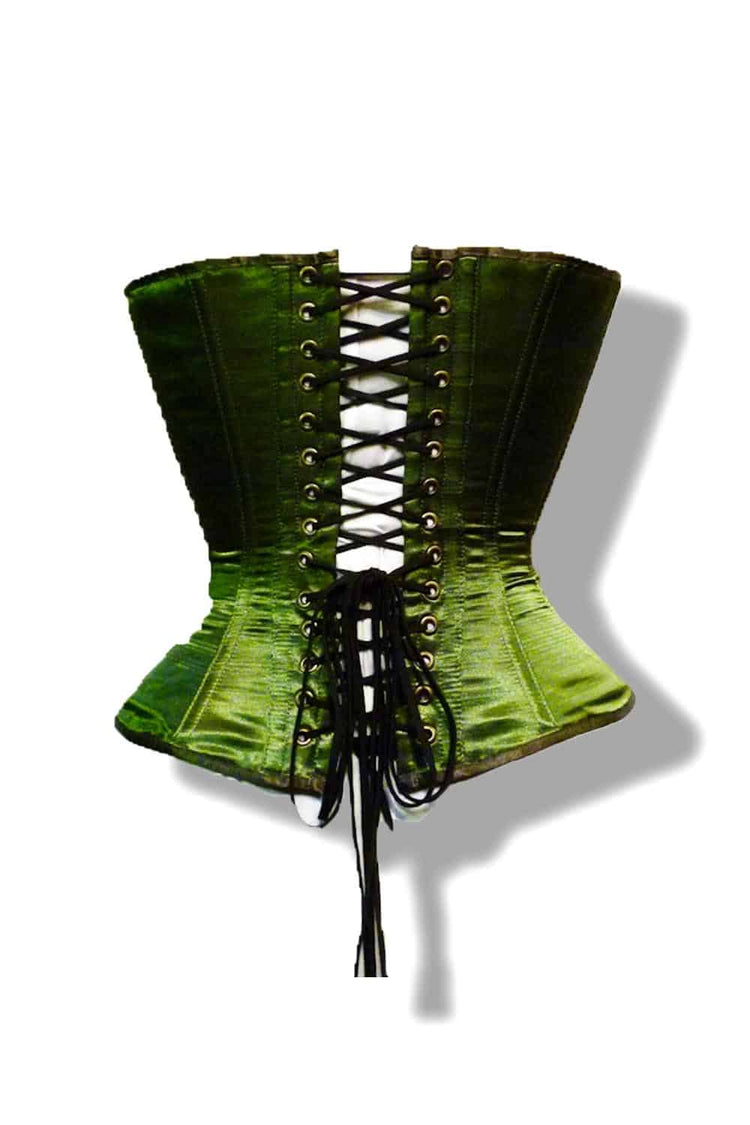 Juliet Corset - Jade Satin