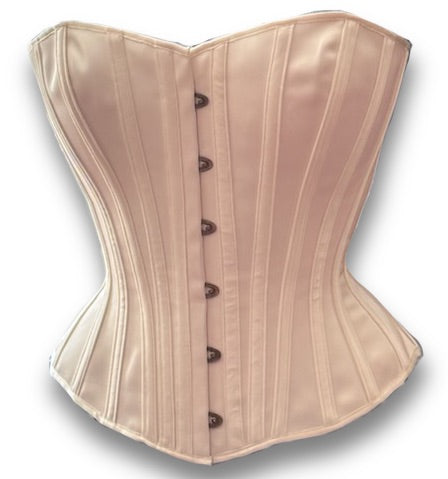 Sibelle Corset in Ivory Satin