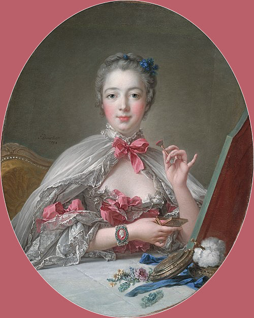 Madame de Pompadour Jewelry Collection - Necklace, Earrings, Rings and Bracelets