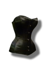 Corset Black Satin