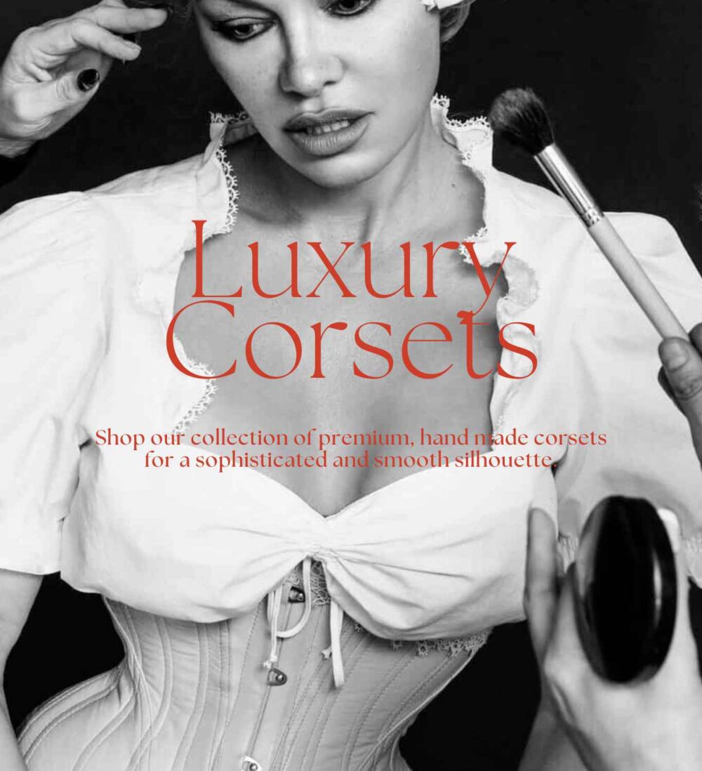 luxury corsets landing page